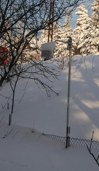 Snow depth sensor